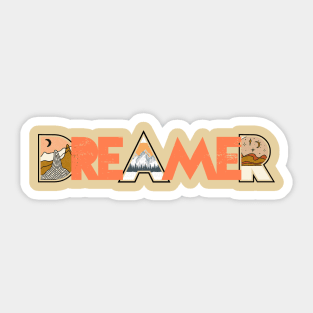 Dreamer Sticker